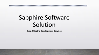 DropShipping App Development Services | DropShipping App Development Company