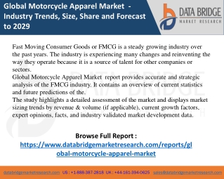 Global Motorcycle Apparel Market pdf