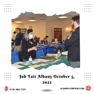 Job Fair Albany October 5, 2022