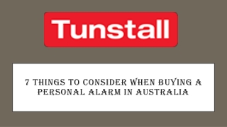 7 Things to Consider When Buying a Personal Alarm in Australia