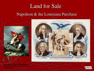 Land for Sale Napoleon &amp; the Louisiana Purchase