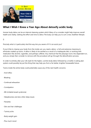 17 Reasons Why You Should Ignore best liver cleanse alcohol
