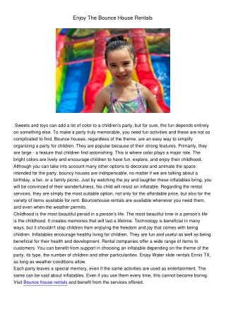 EnjoyTheBounceHouseRentals