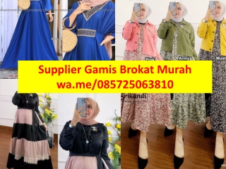 Supplier Gamis Brokat 085725063810