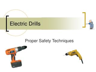 Electric Drills