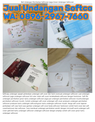 O89Ꮾ~29Ꮾᜪ~ᜪᏮᏮO (WA) Jual Kartu Undangan Softcover Jogja Grosir Undangan Softcove