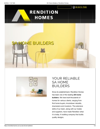 SA Home Builders