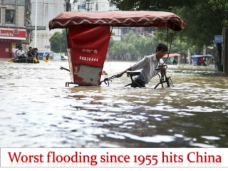 2011 CHINA : flooding June 2011