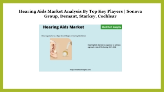 Hearing Aids Market - Insights on Upcoming Trends 2026
