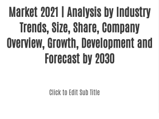 Alternator Market 2021 | Analysis by Industry Trends, Size, Share, Company Overview, Growth, Development and Forecast by