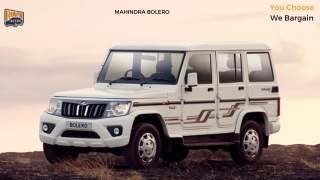 Mahindra Bolero - RowthAutos