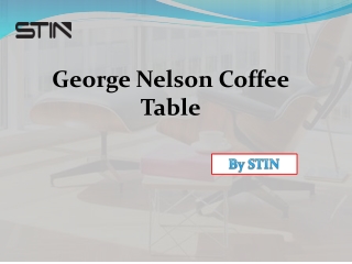 George Nelson Coffee Table