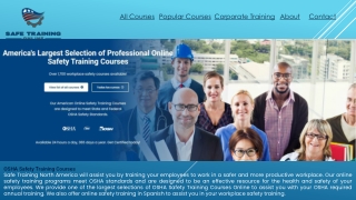 safety courses online