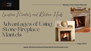 Advantages of Using Stone Fireplace Mantels