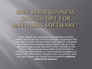 Need Some Antivirus Security for Business- Esure.AI