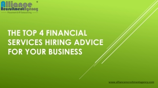 Finance executive search companies and recruiters