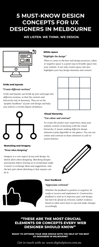 5 must-know design concepts for UX designers in Melbourne
