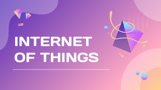 Introduction of IoT (Internet of Things)