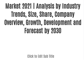 Aluminum Die Casting Machinery  Market 2021 | Analysis by Industry Trends, Size, Share, Company Overview, Growth, Develo