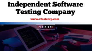 Software testing services in US