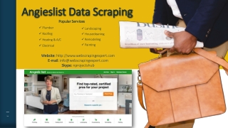 Angieslist Data Scraping