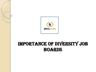 Importance of Diversity Job Boards