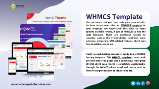 WHMCS Template