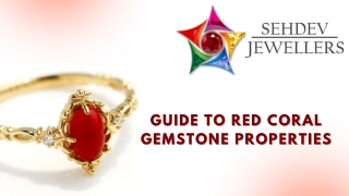 Guide to Red Coral Gemstone Properties