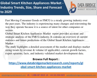 Global Smart Kitchen Appliances Market pdf