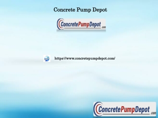 Used Concrete Pumps from Schwing, concretepumpdepot.com