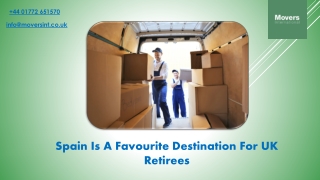 Spain Is A Favourite Destination For UK Retirees