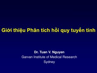 Giới thiệu Phân tích hồi quy tuyến tính