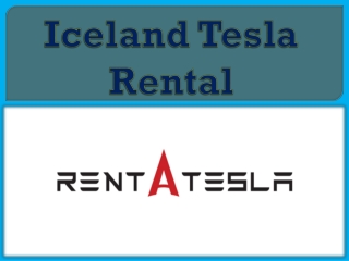 Iceland Tesla Rental