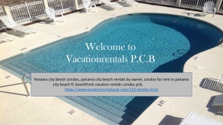 Beachfront Condos Panama City Beach