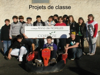 projet de classe troisiemes