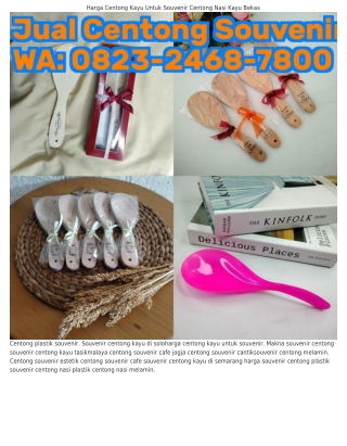 08ᒿ౩-ᒿᏎ68-7800 (WA) Harga Centong Kayu Panjang Souvenir Centong Sayur Kayu