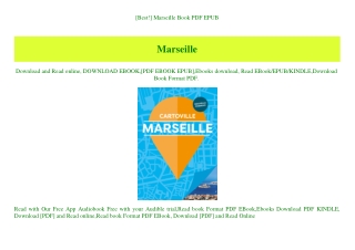 [Best!] Marseille Book PDF EPUB