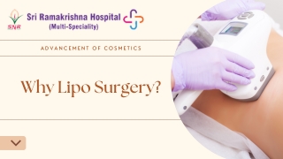 Why Lipo Surgery in Coimbatore is a best choice?