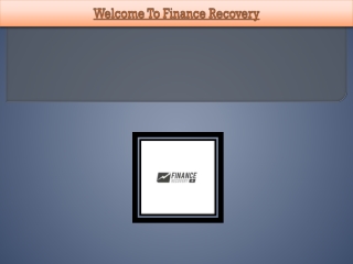 Lost Money Recovery Services - Finance Recovery