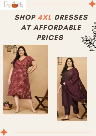 Shop 4xl Dresses at Affordable Prices  (2)