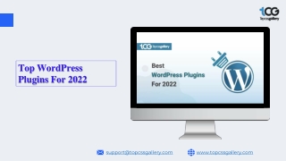 Top WordPress Plugins For 2022