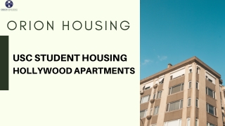 Orion Housing | Hollywood Apartments | Apartments For Rent in California