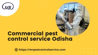 Commercial pest control service Odisha