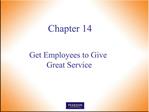 Get Employees to Give Great Service