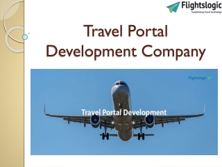 Travel Portal Development Company