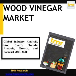 Wood Vinegar | Global Demand
