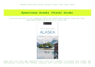 (EBOOK Eyewitness Alaska (Travel Guide) [PDF  mobi  ePub]