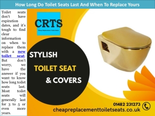 How Long Do Toilet Seats Last And When To Replace Yours