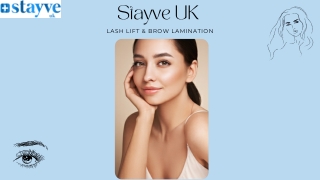Use The Expert Stayve Brow Lamination Kit To Create Beautiful Brows