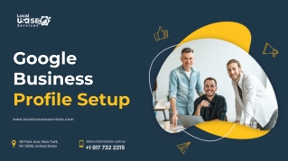 Google Business Profile Setup